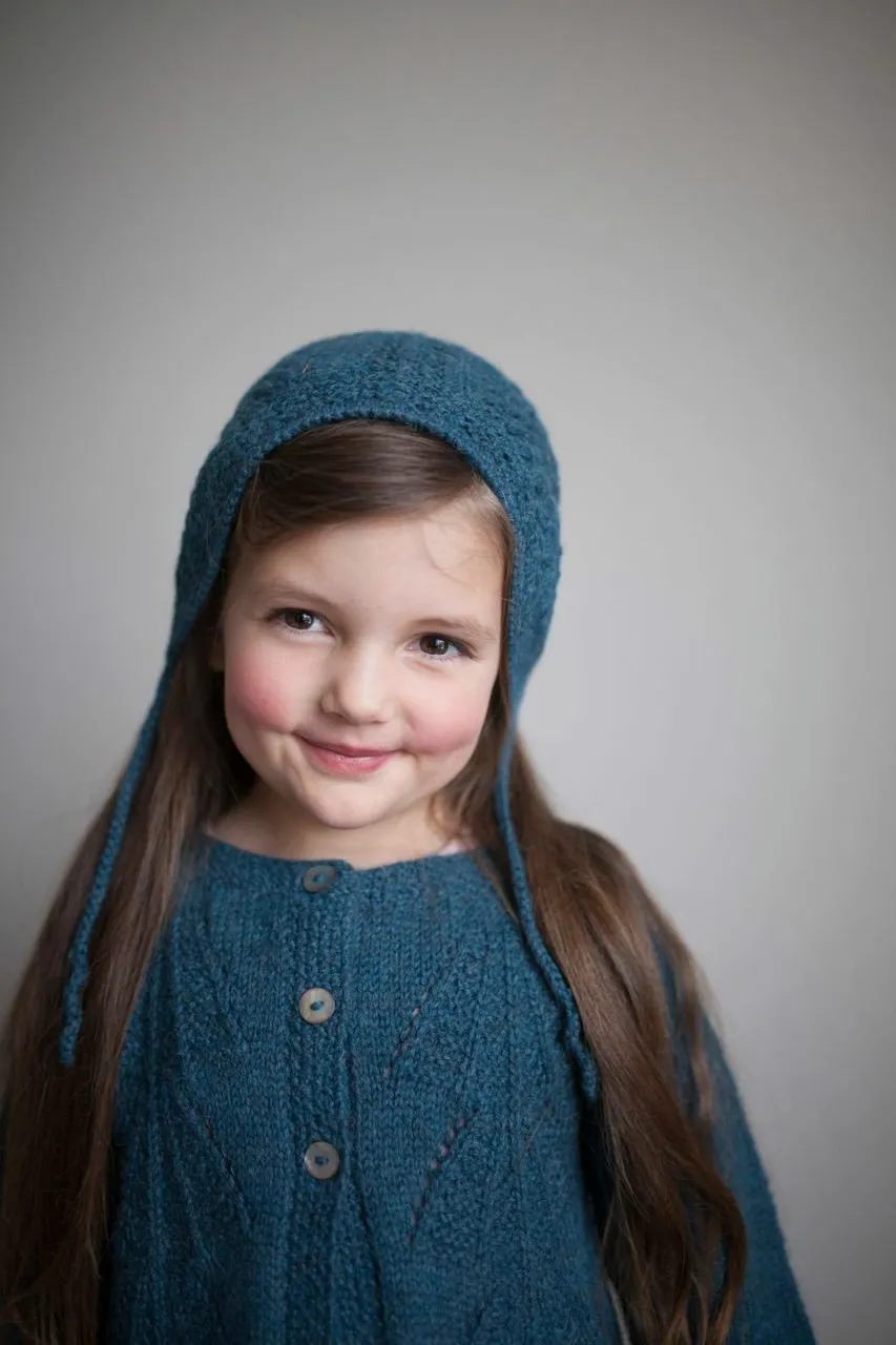 Alpaca Lace Bonnet - Plant Dyed