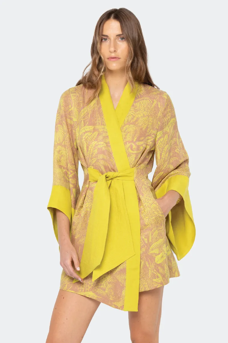 AMARA SILVA MINI KIMONO ROBE