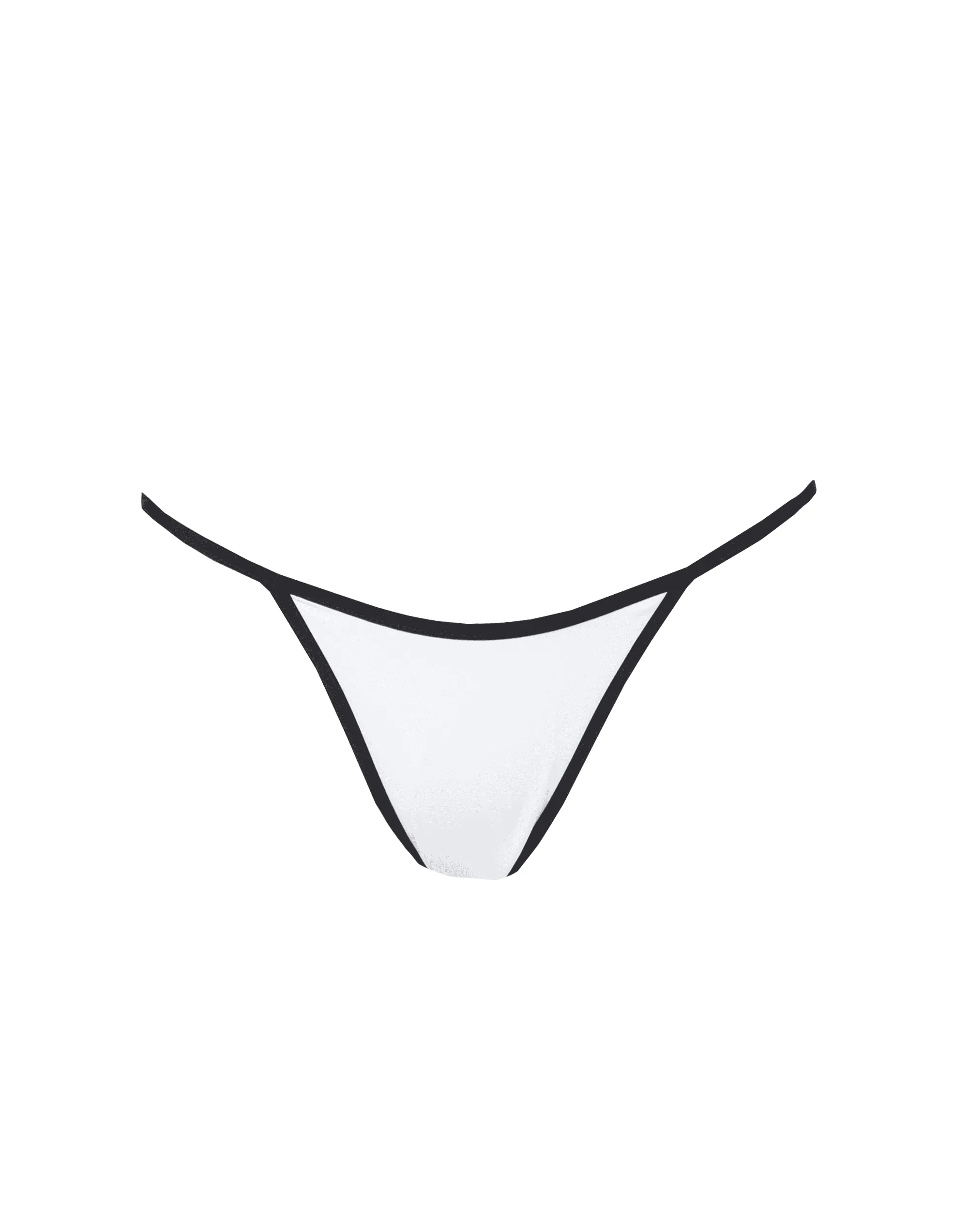 Anchors Away Bikini Bottoms (Black/White)