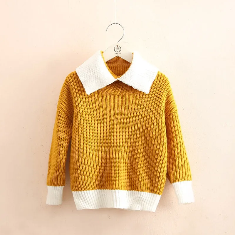 Autumn Pullover for Baby Girls