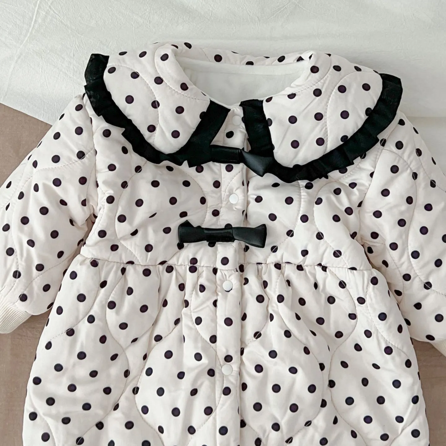 Baby Kid Girls Polka dots Jumpsuits Wholesale 231130230