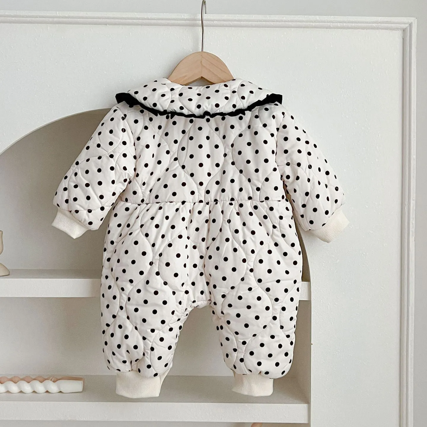 Baby Kid Girls Polka dots Jumpsuits Wholesale 231130230