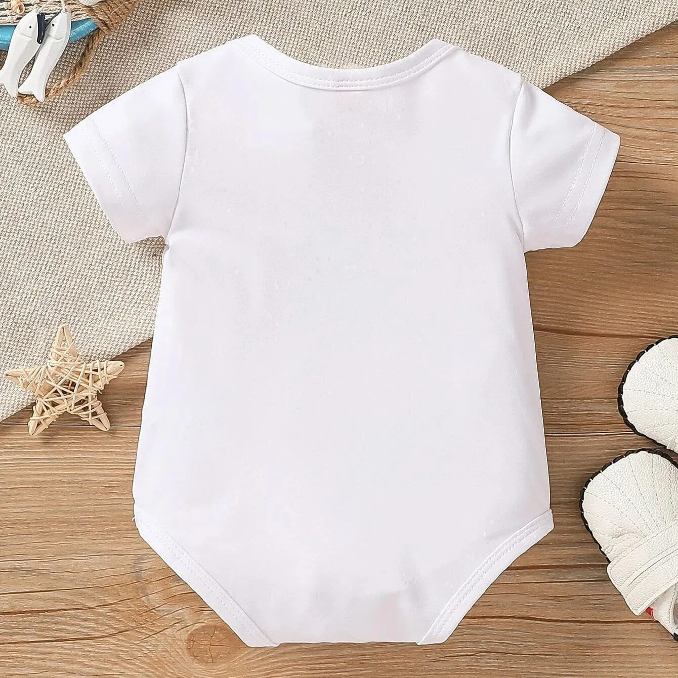 Baby Unisex Letters Rompers