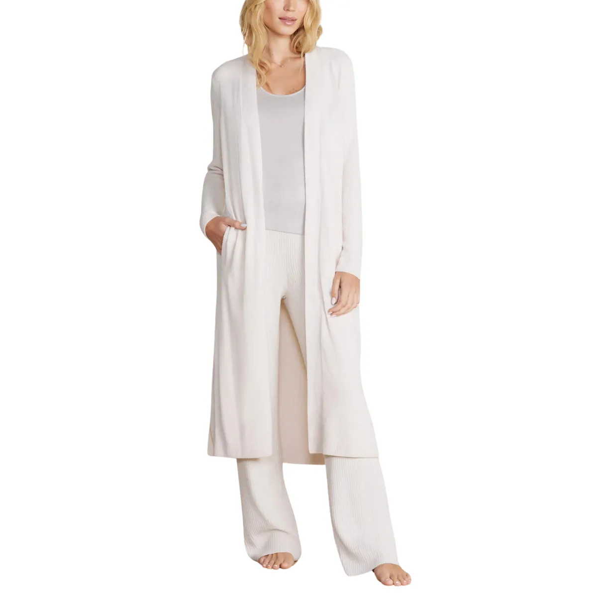 Barefoot Dreams CozyChic Ultra Lite Everything Cardigan - Sand Dune