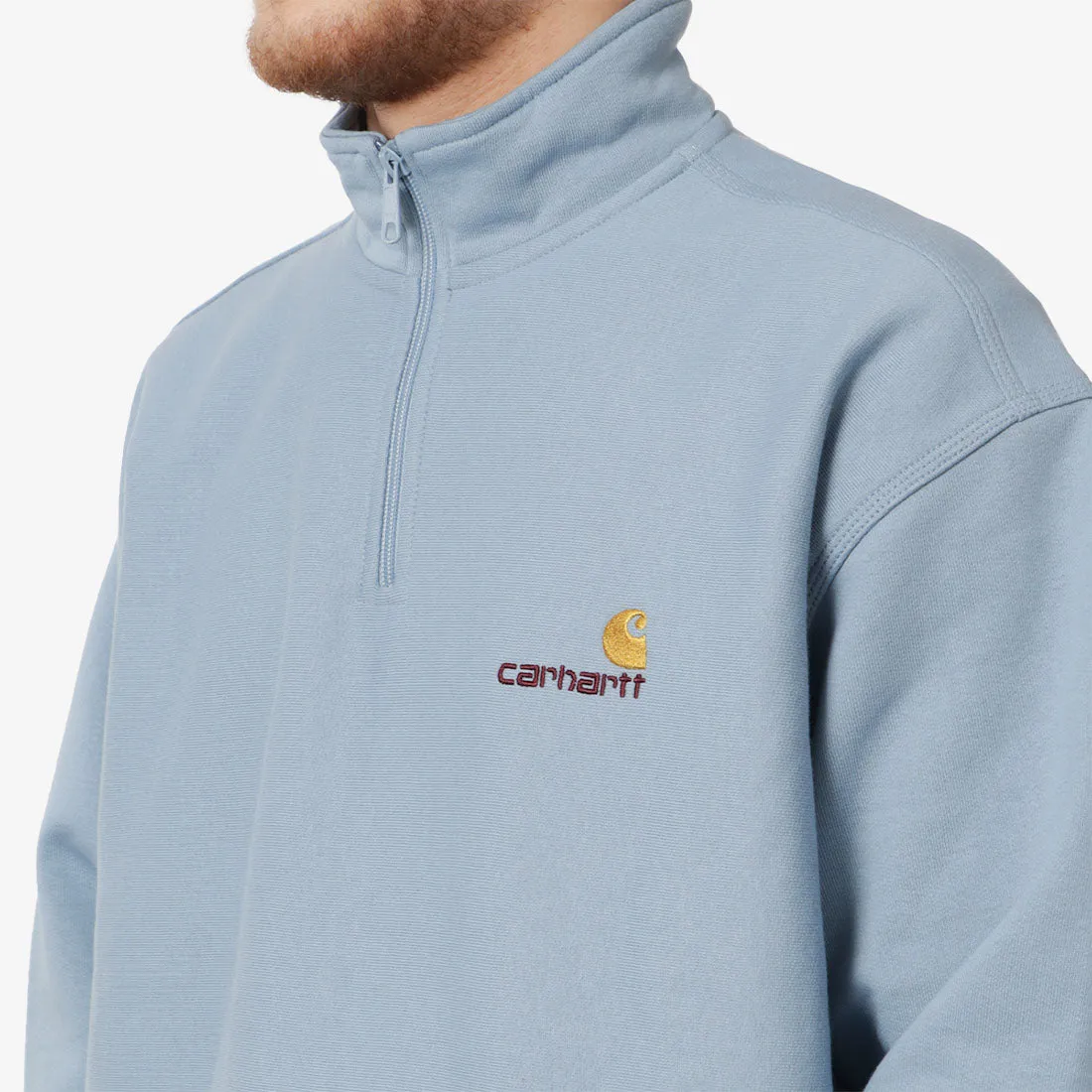 Carhartt WIP American Script Half Zip Sweatshirt