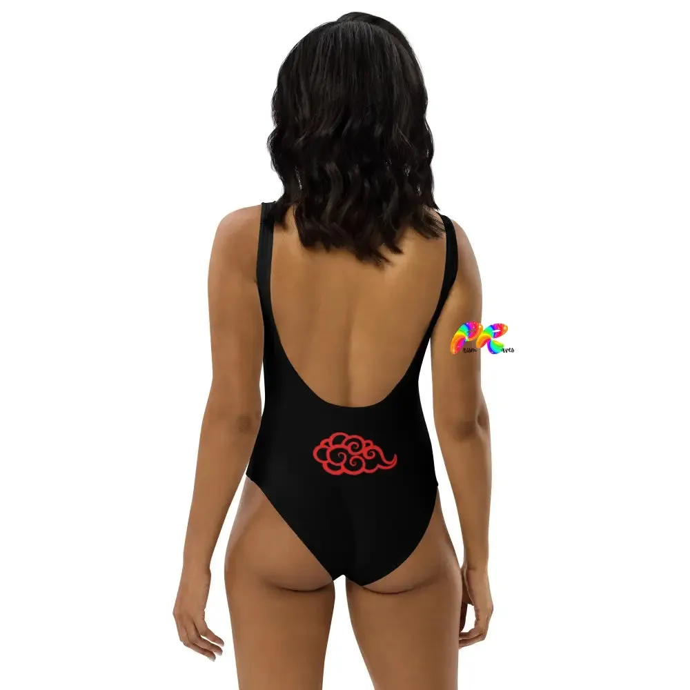 Chinese Dragon One Piece Swimsuit