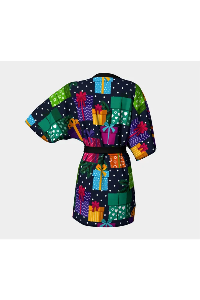 Christmas Cheer Kimono Robe