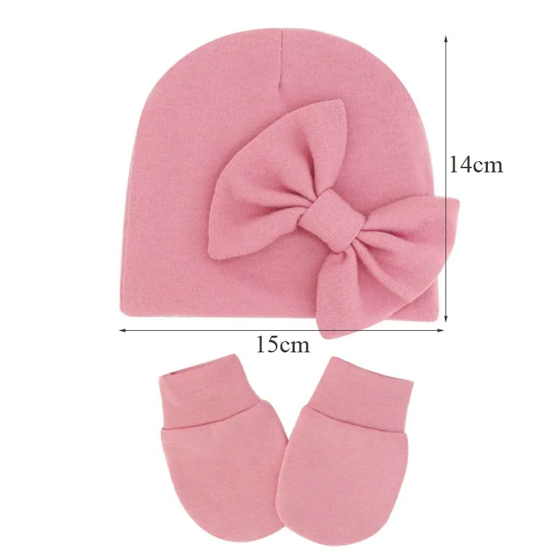 Cotton Baby Beanie for Newborns