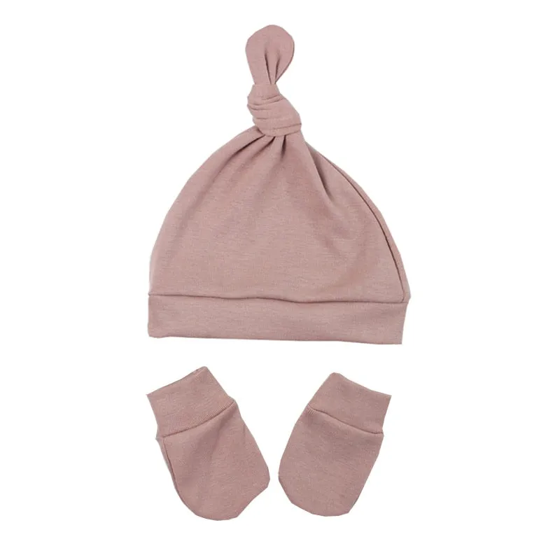 Cozy Cotton Baby Beanies & Mittens