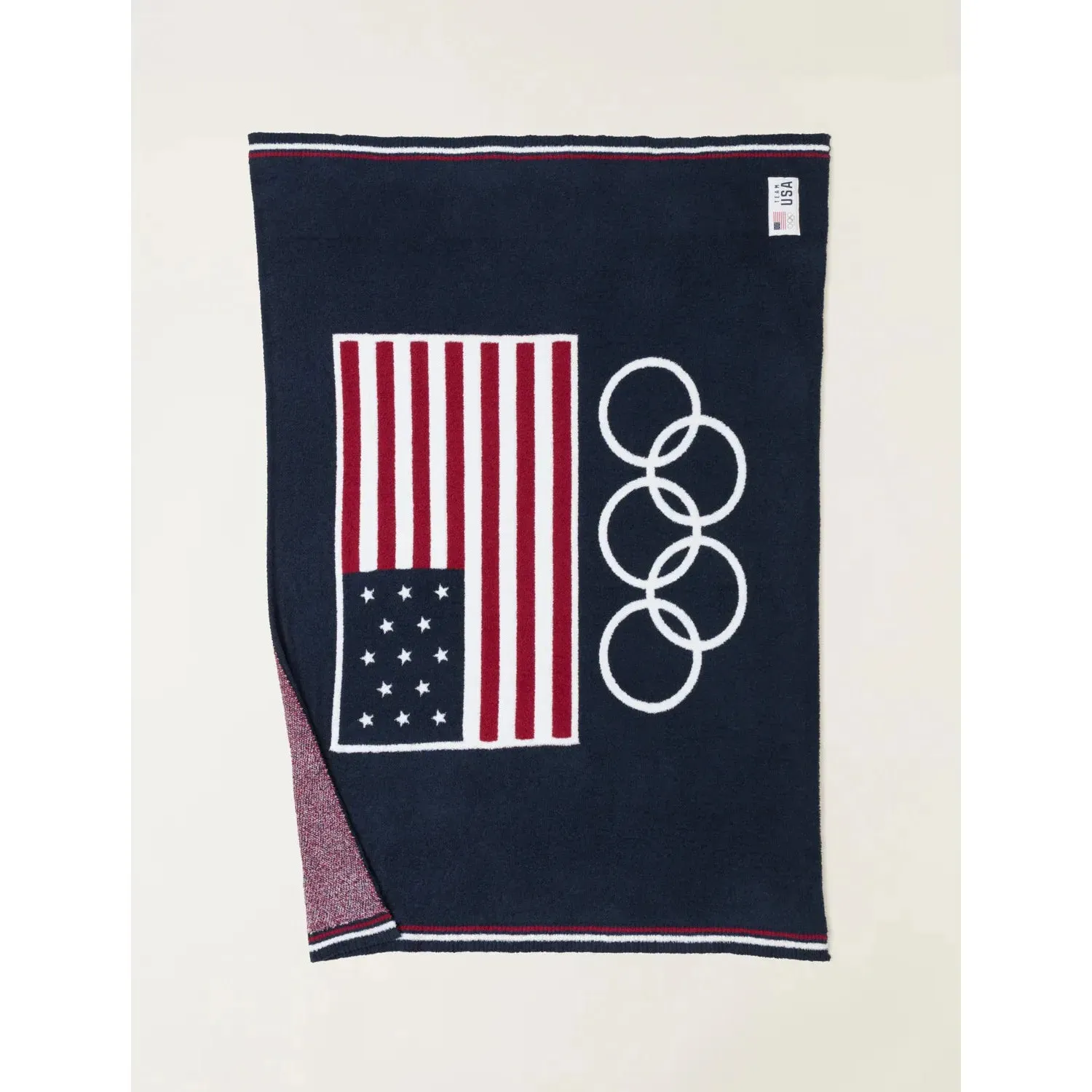 Cozychic Team USA Flag Olympic Ring Throw