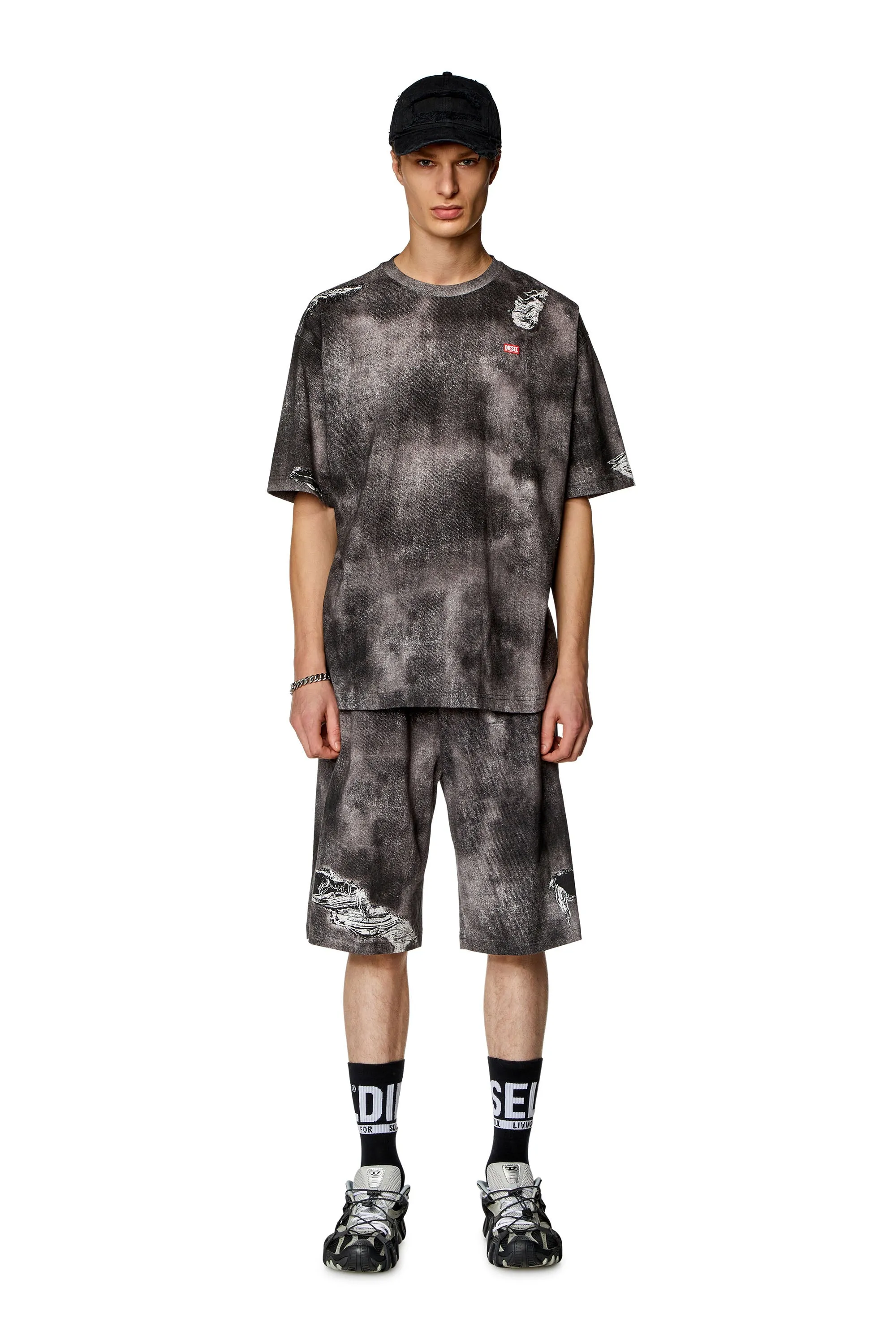 DIESEL T-Wash-N2 Tee - Black