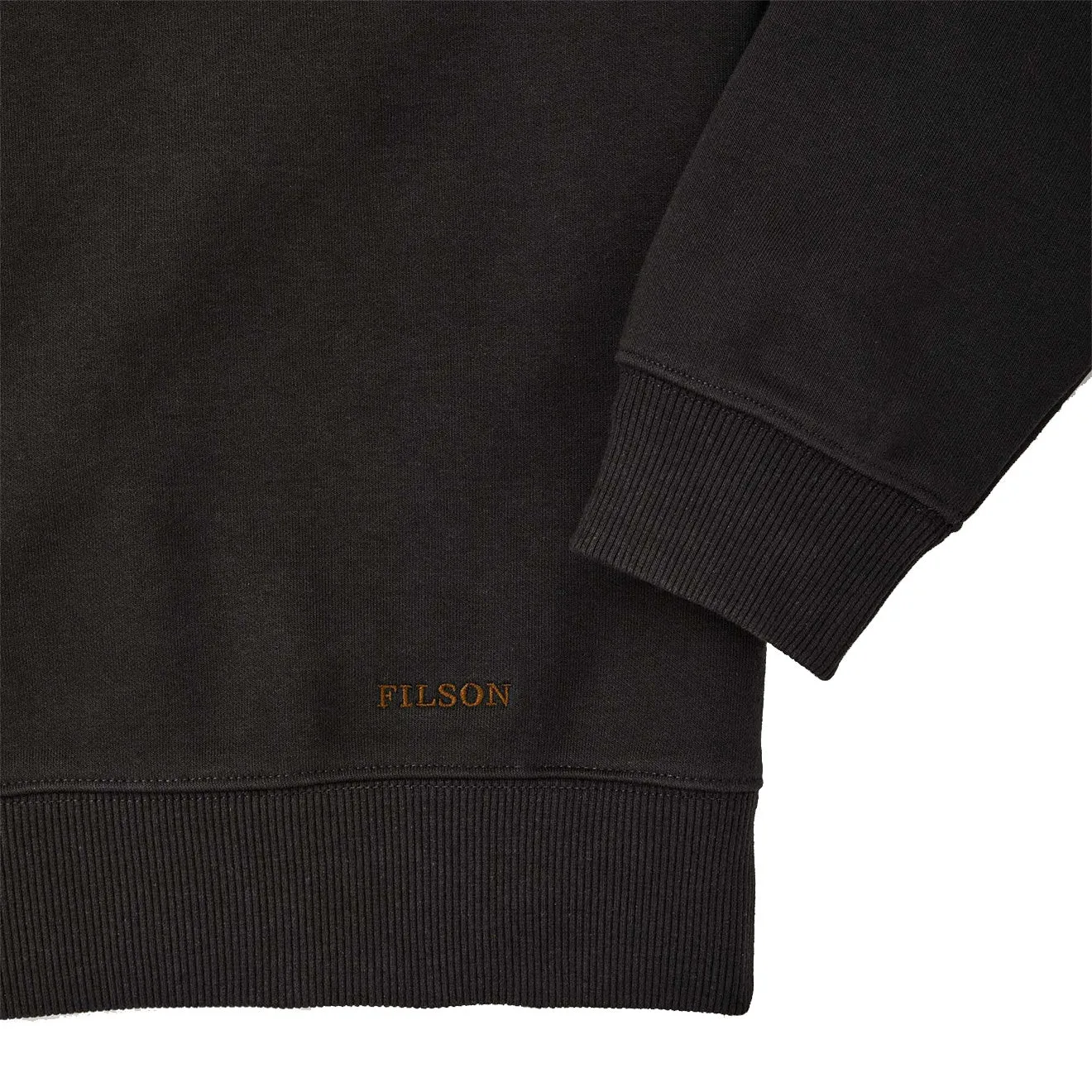 Filson Prospector Crew Neck Sweatshirt Faded Black