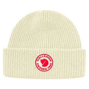 Fjallraven 1960 Logo Beanie - Chalk White