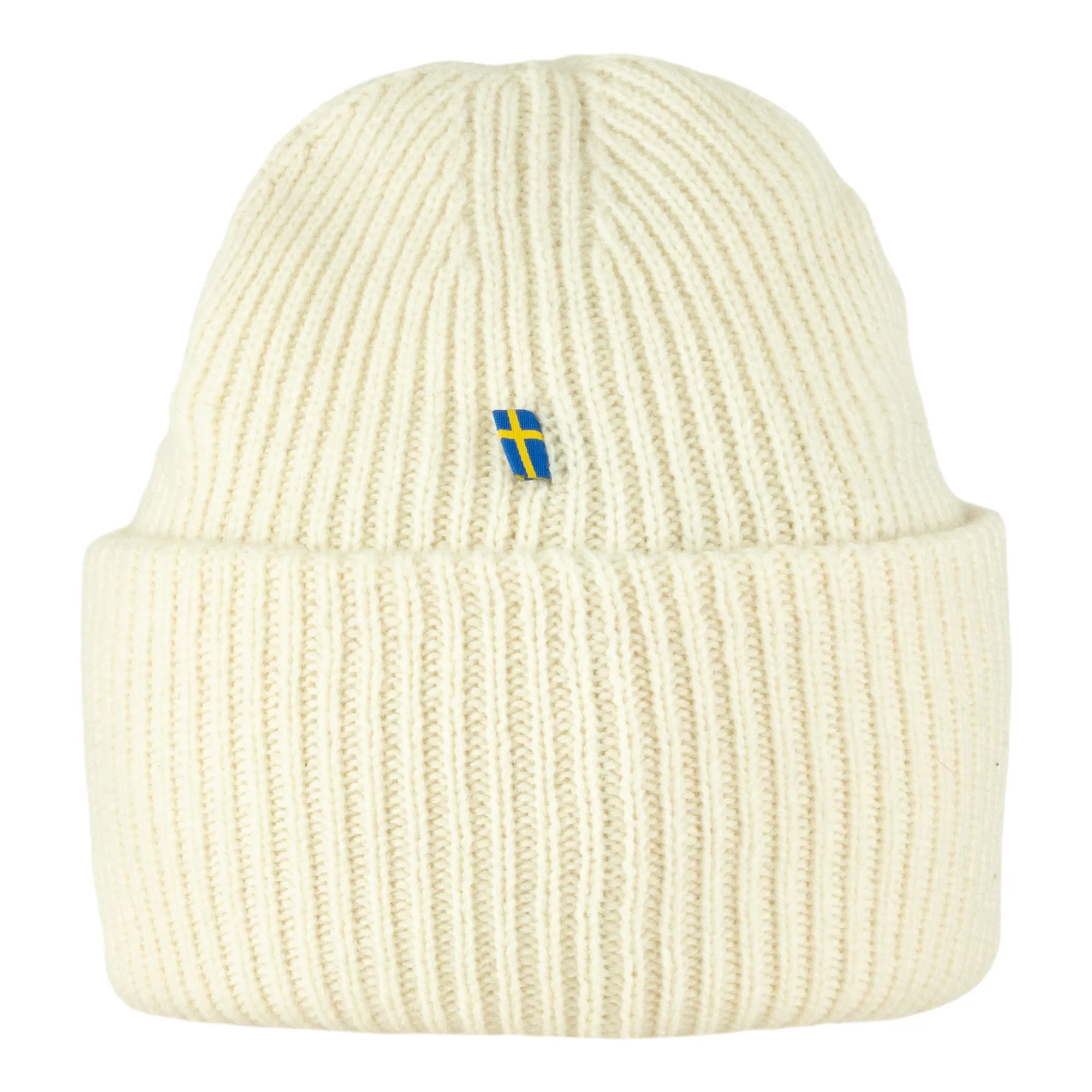 Fjallraven 1960 Logo Beanie - Chalk White