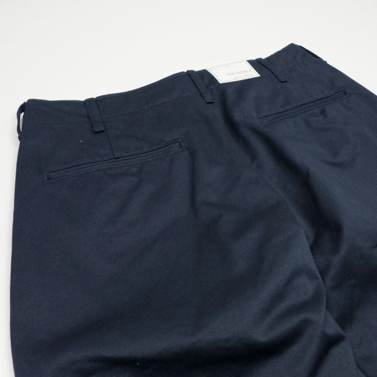 FOB Factory - Narrow US Chino Trousers - Navy