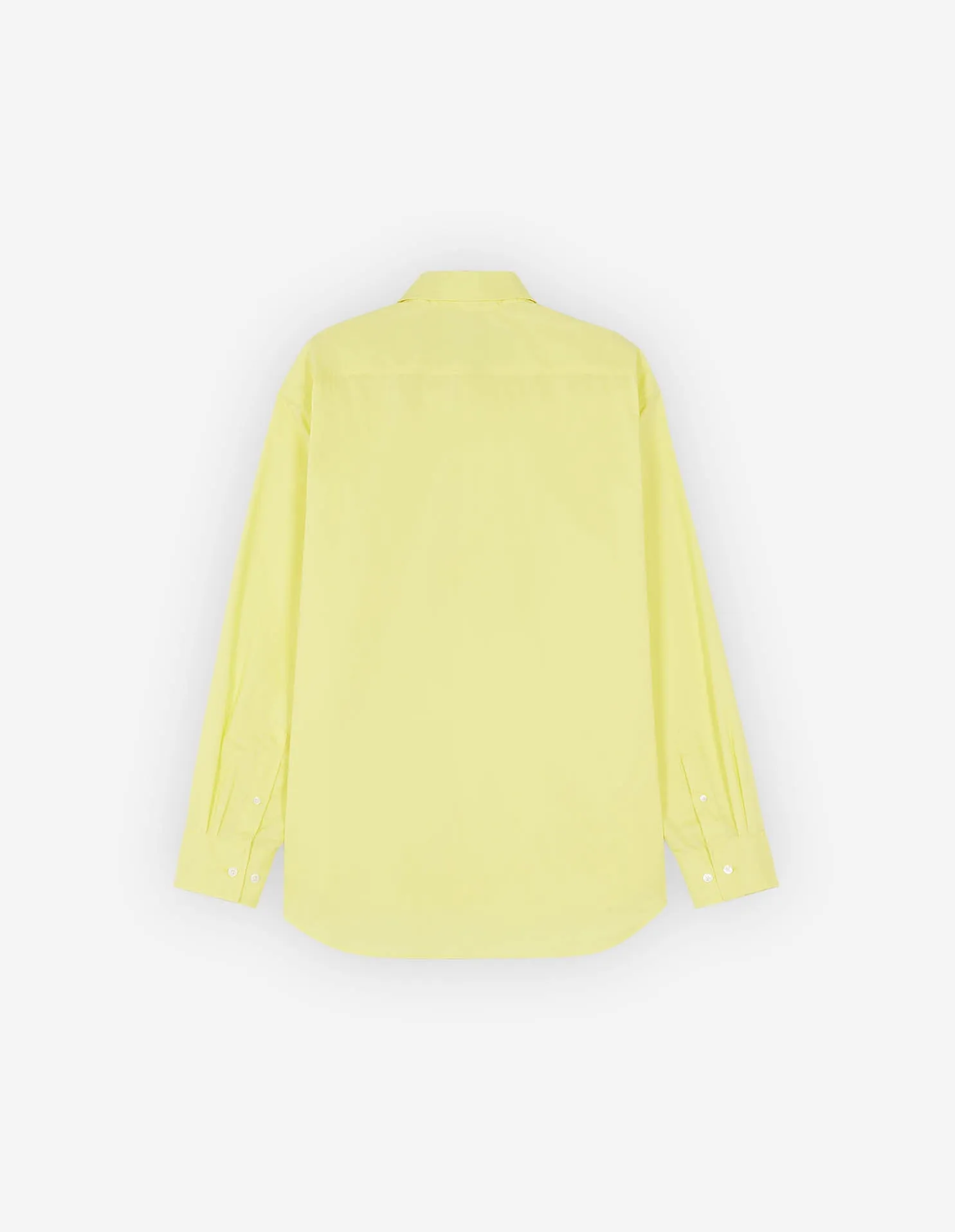 Fox Head Patch Casual Shirt Lemon