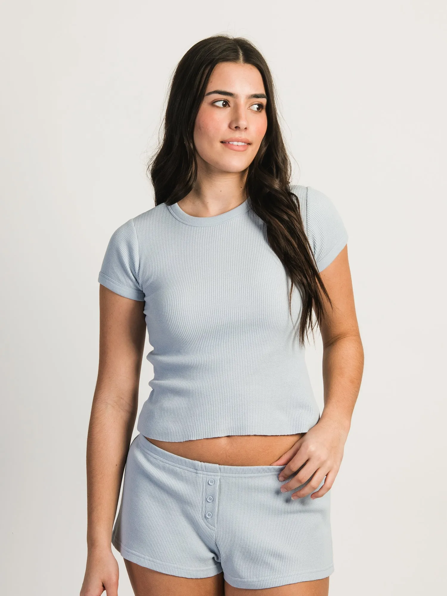 HARLOW ALLIE WAFFLE TEE