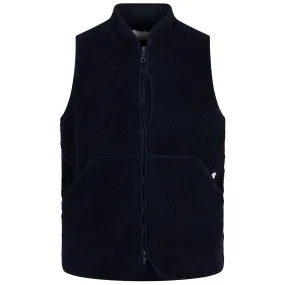 Himalayas Fleece Gilet Deep Navy - SS24