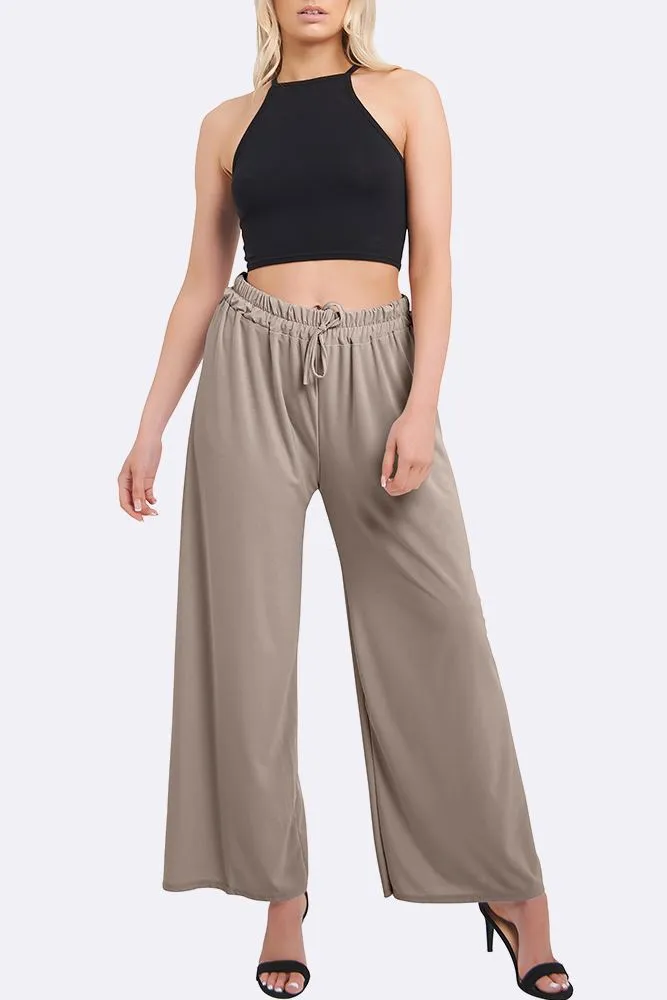 Italian Drawstring Jogger Style Trousers