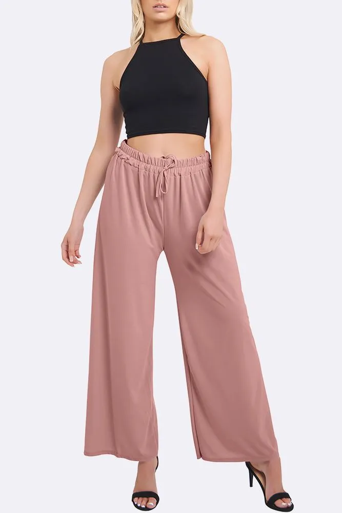 Italian Drawstring Jogger Style Trousers