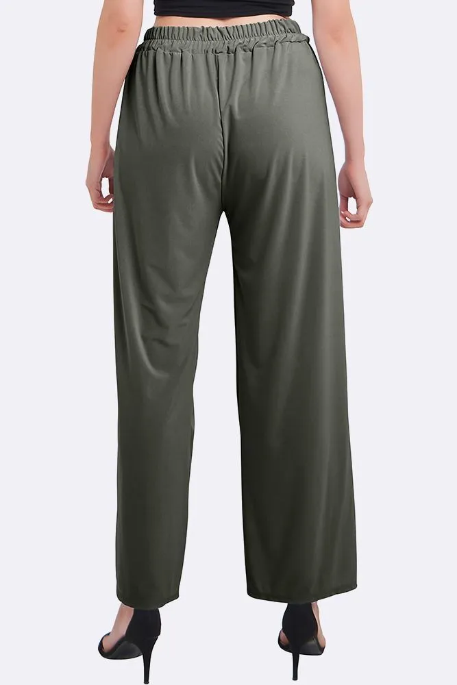 Italian Drawstring Jogger Style Trousers