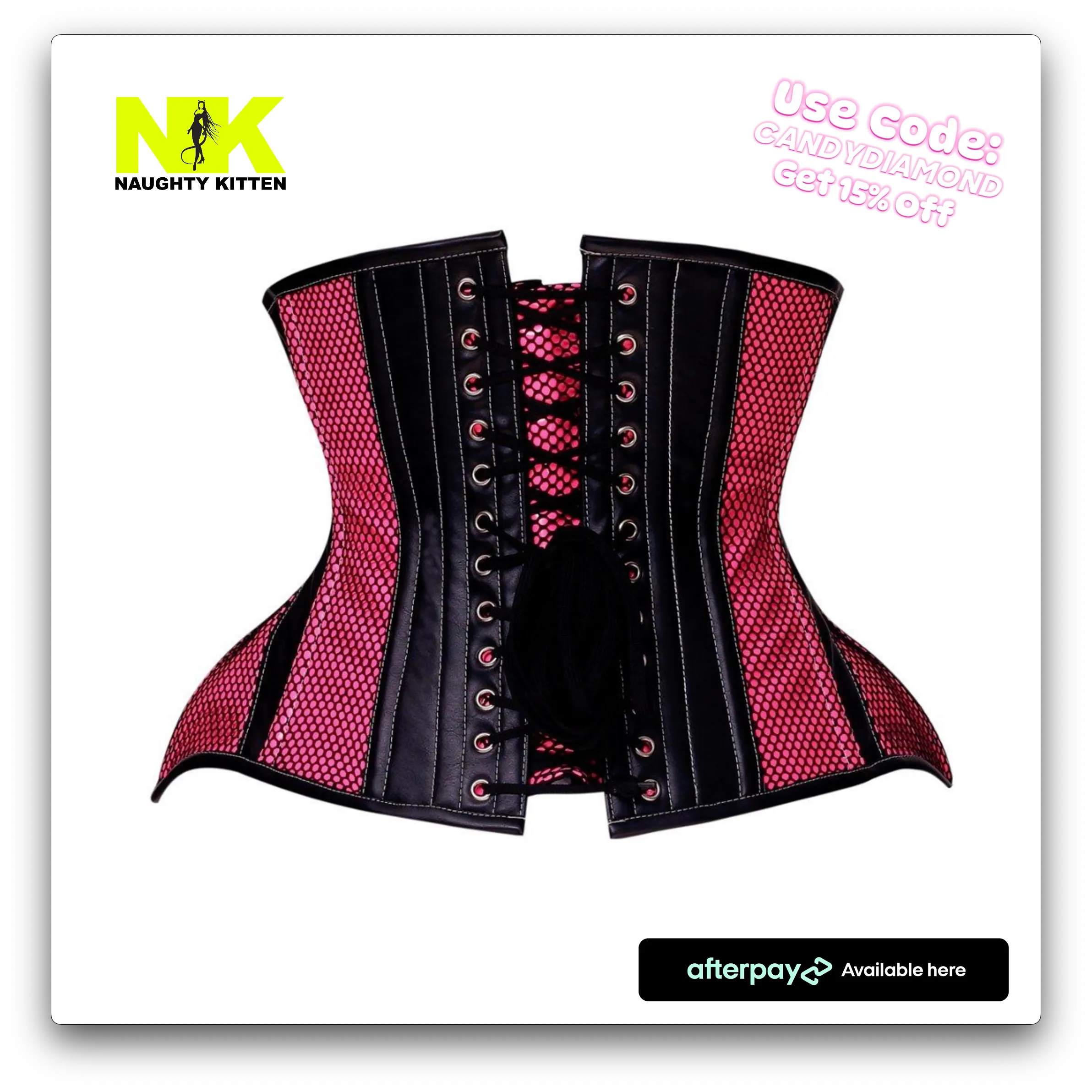 Kitten Candy Diamond Corset