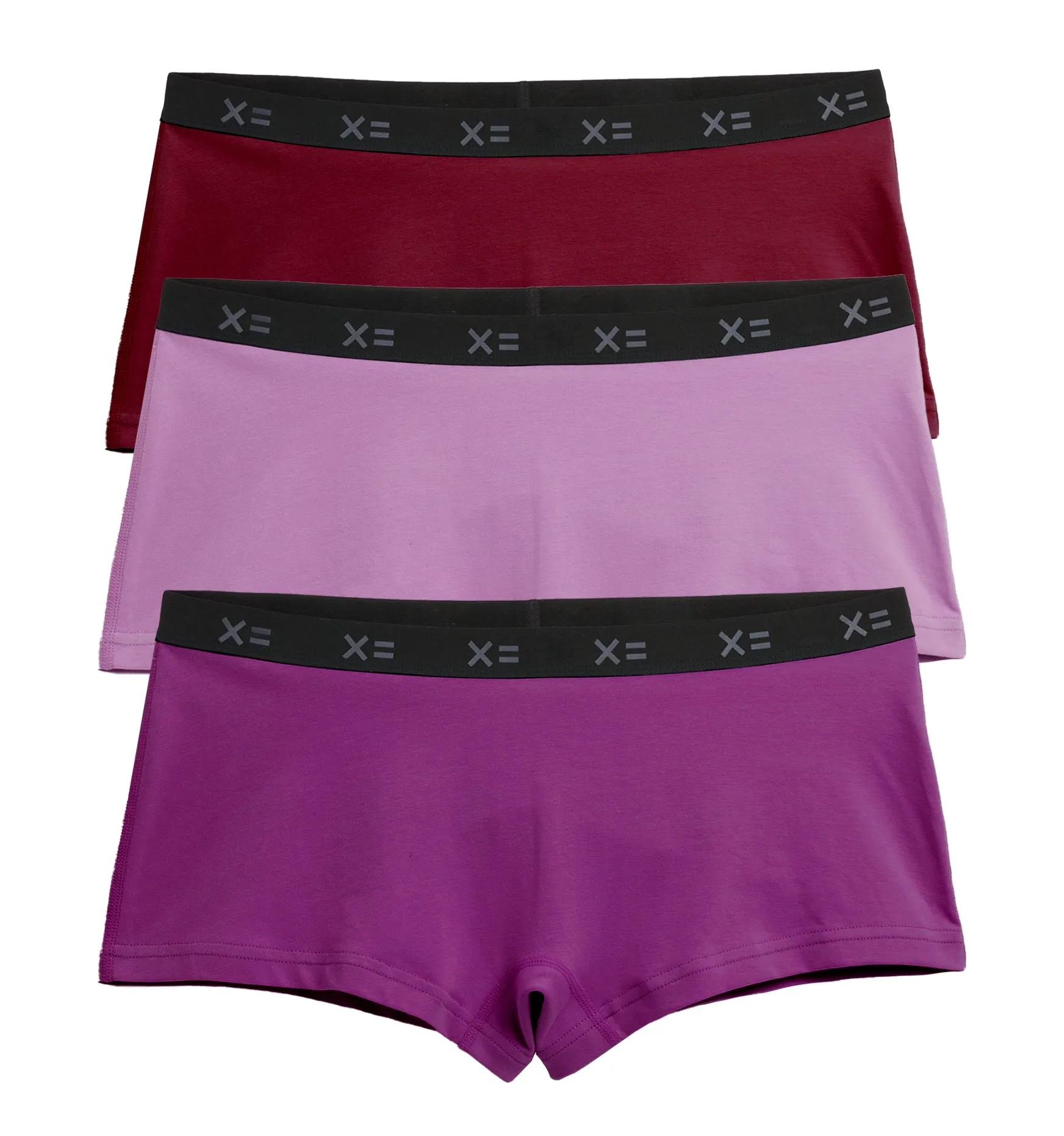 Lightweight Boy Shorts 3-Pack LC - Amethyst