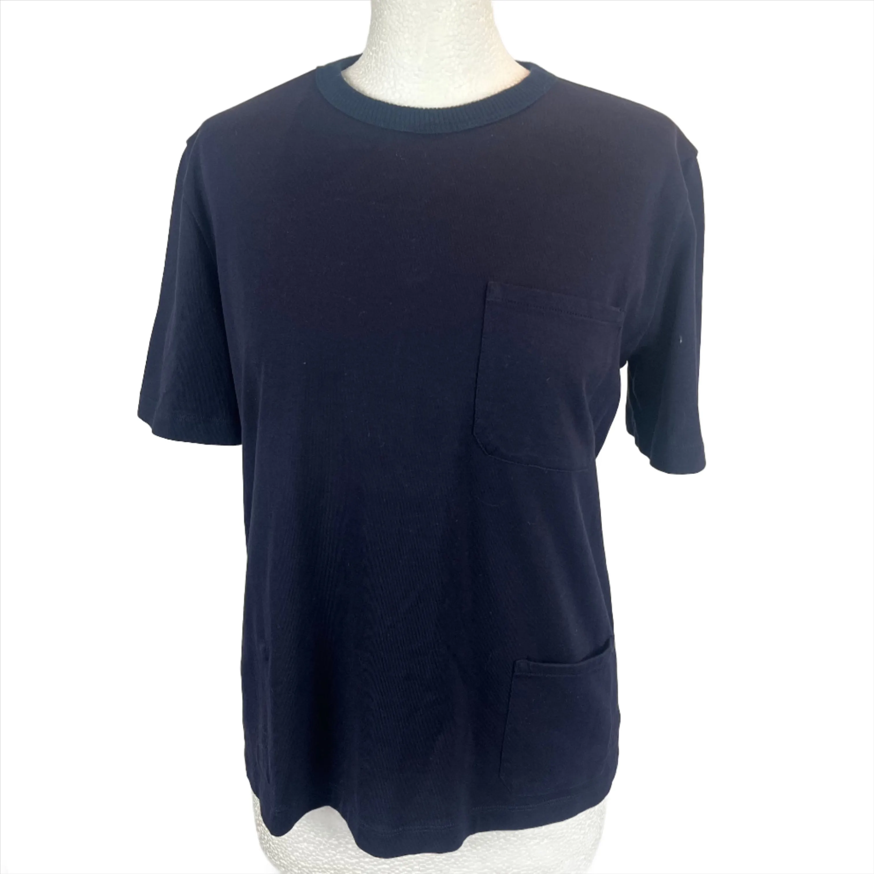 Marni Navy Patch Pocket Tee Top XXS/XS/S/M