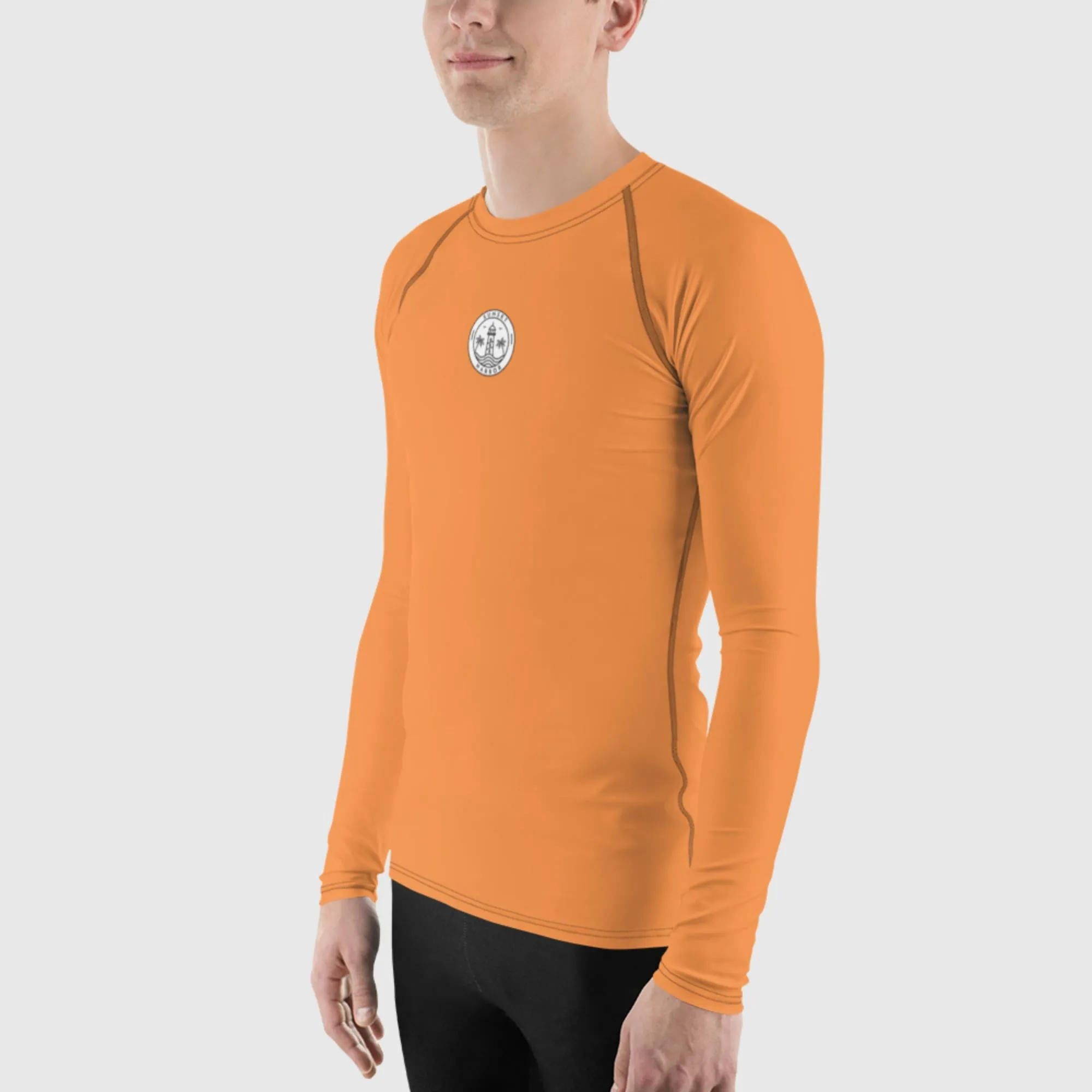 Men's Rash Guard - Orange