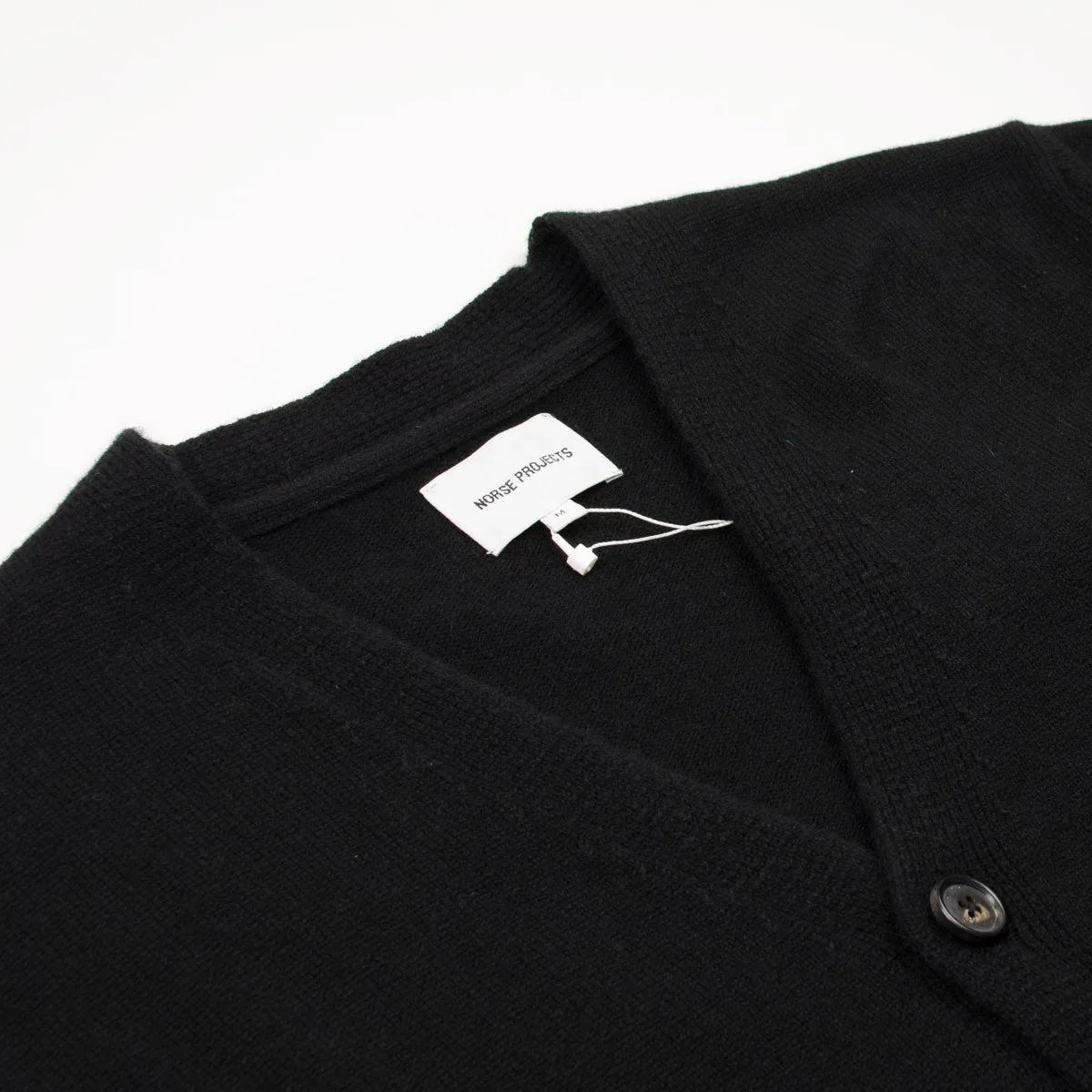 Norse Projects - Adam Lambswool Cardigan - Black