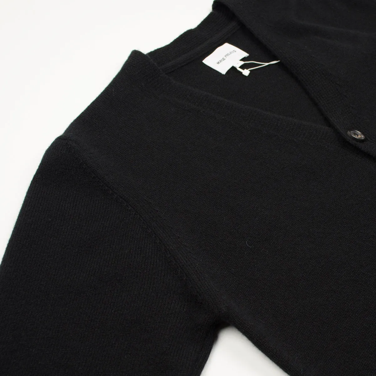 Norse Projects - Adam Lambswool Cardigan - Black