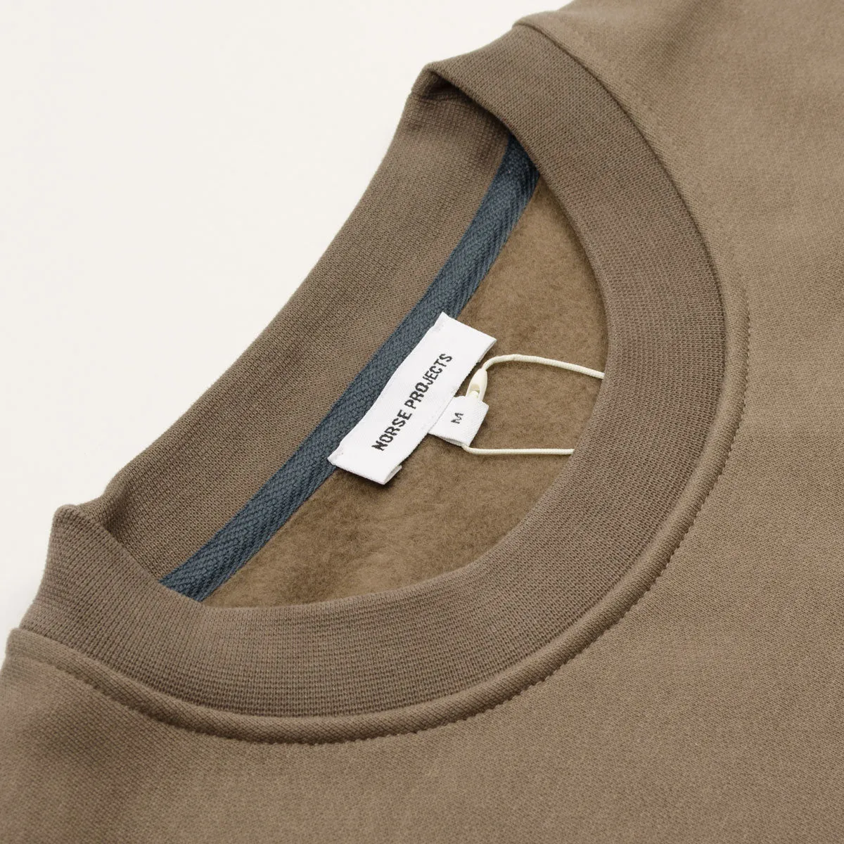 Norse Projects - Arne Brushed Cotton Sweatshirt - Taupe