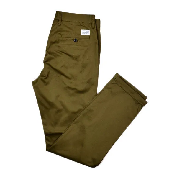 Norse Projects - Aros Heavy Chino - Olive Drab