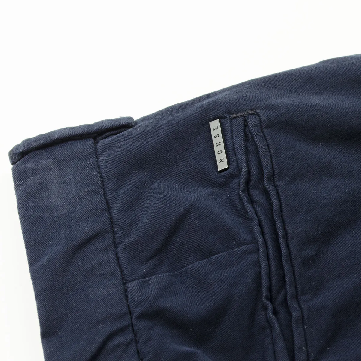 Norse Projects - Aros Regular Italian Brushed Twill - Dark Navy