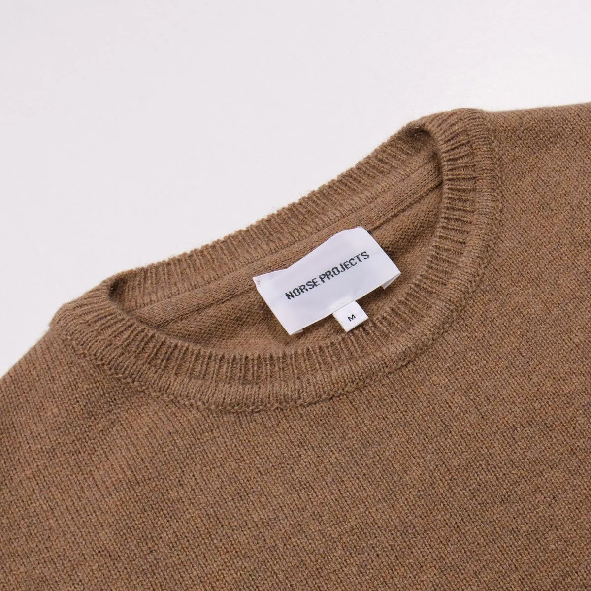 Norse Projects - Sigfred Lambswool Sweater - Camel