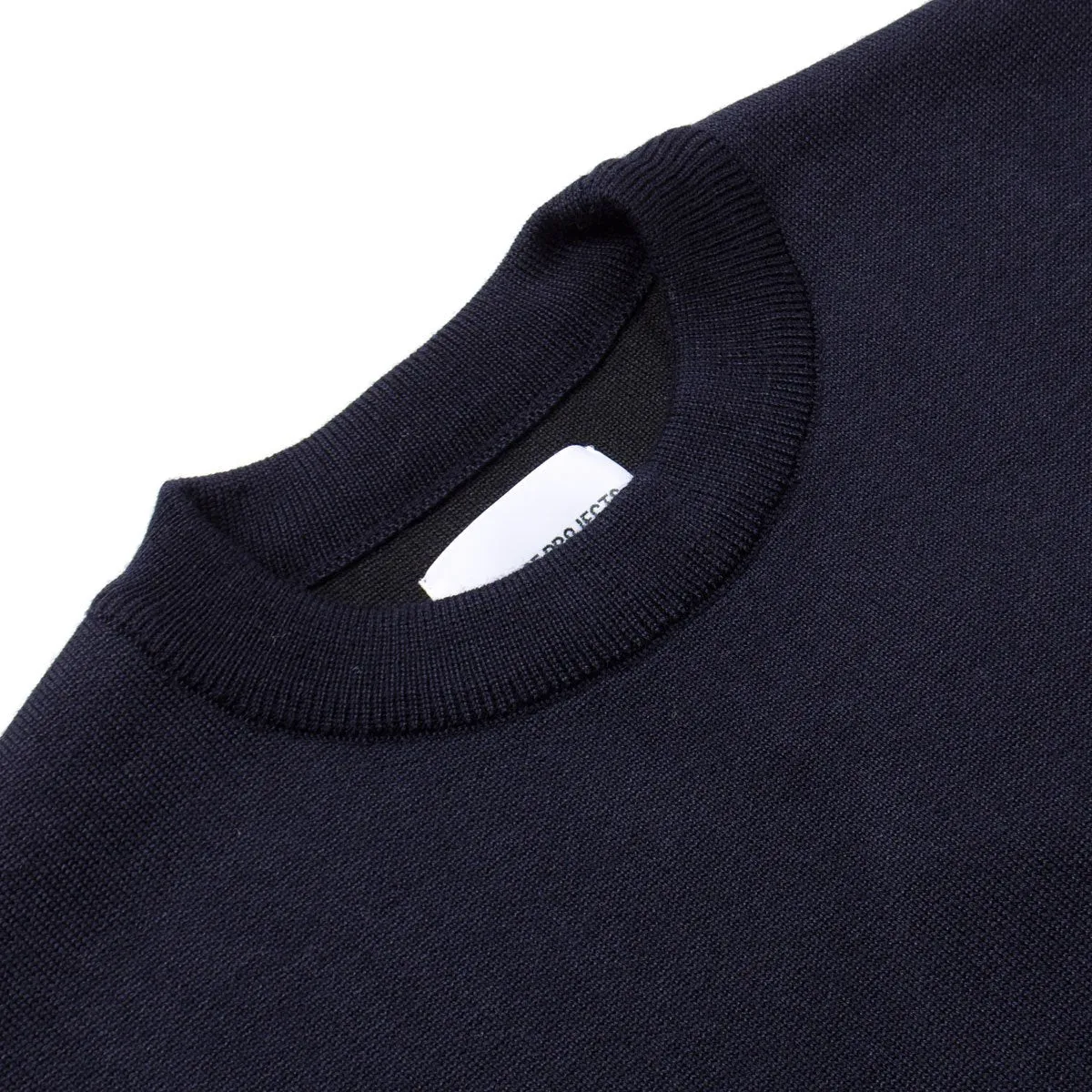 Norse Projects - Verner Double Faced Merino Sweater - Dark Navy