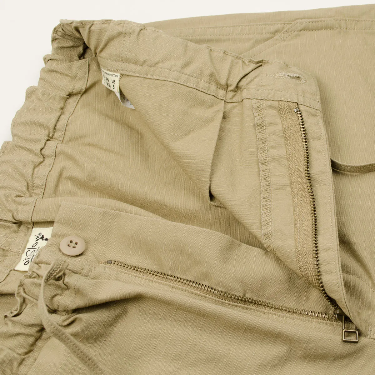 orSlow - New Yorker Shorts - Beige Ripstop