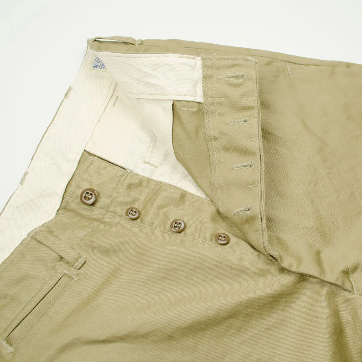 orSlow - Vintage Fit Army Trousers Chinos - Khaki