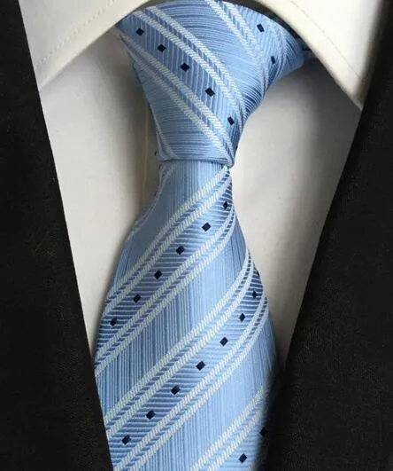 Plaid Striped Silk Men Neckties