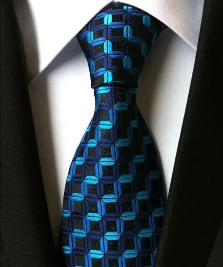 Plaid Striped Silk Men Neckties