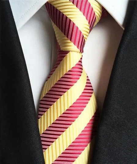 Plaid Striped Silk Men Neckties