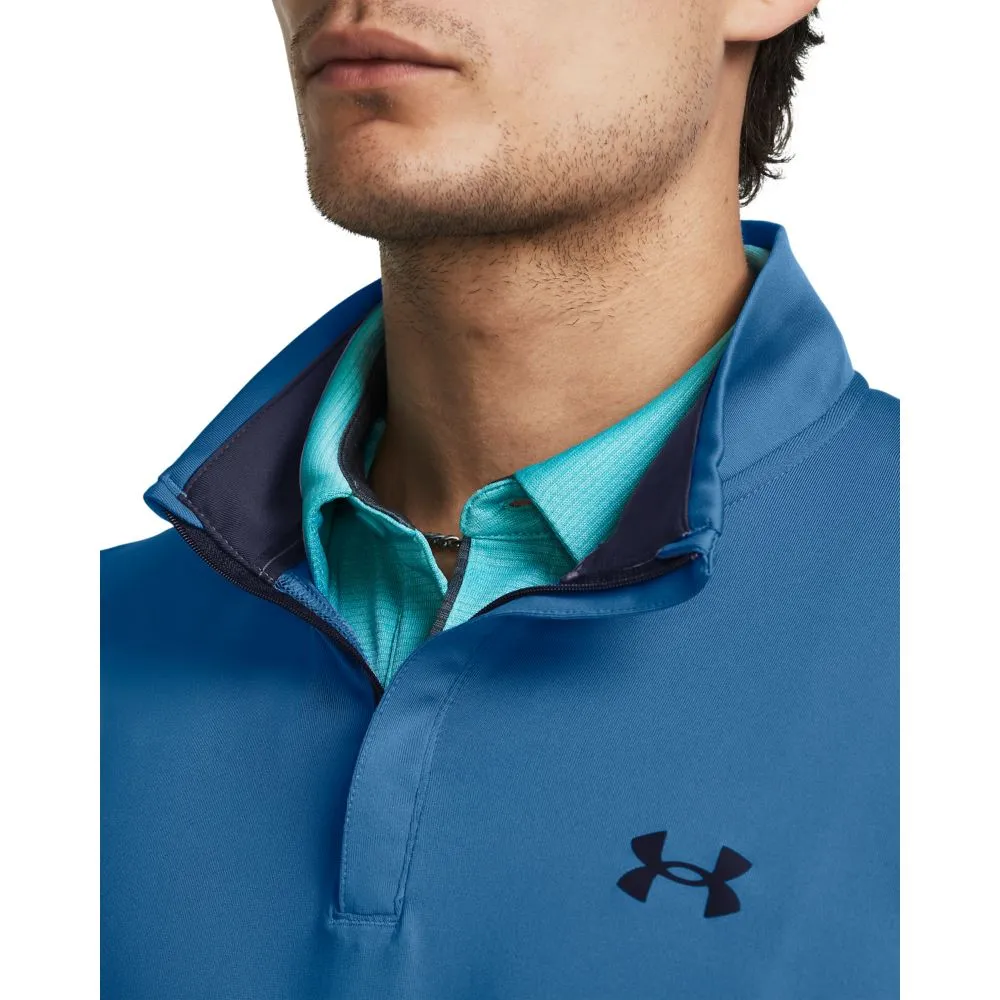 Playoff Quarter Zip Mid Layer Photon Blue - SS24