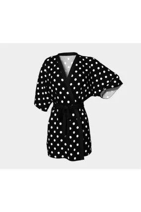 Polka-dots Kimono Robe