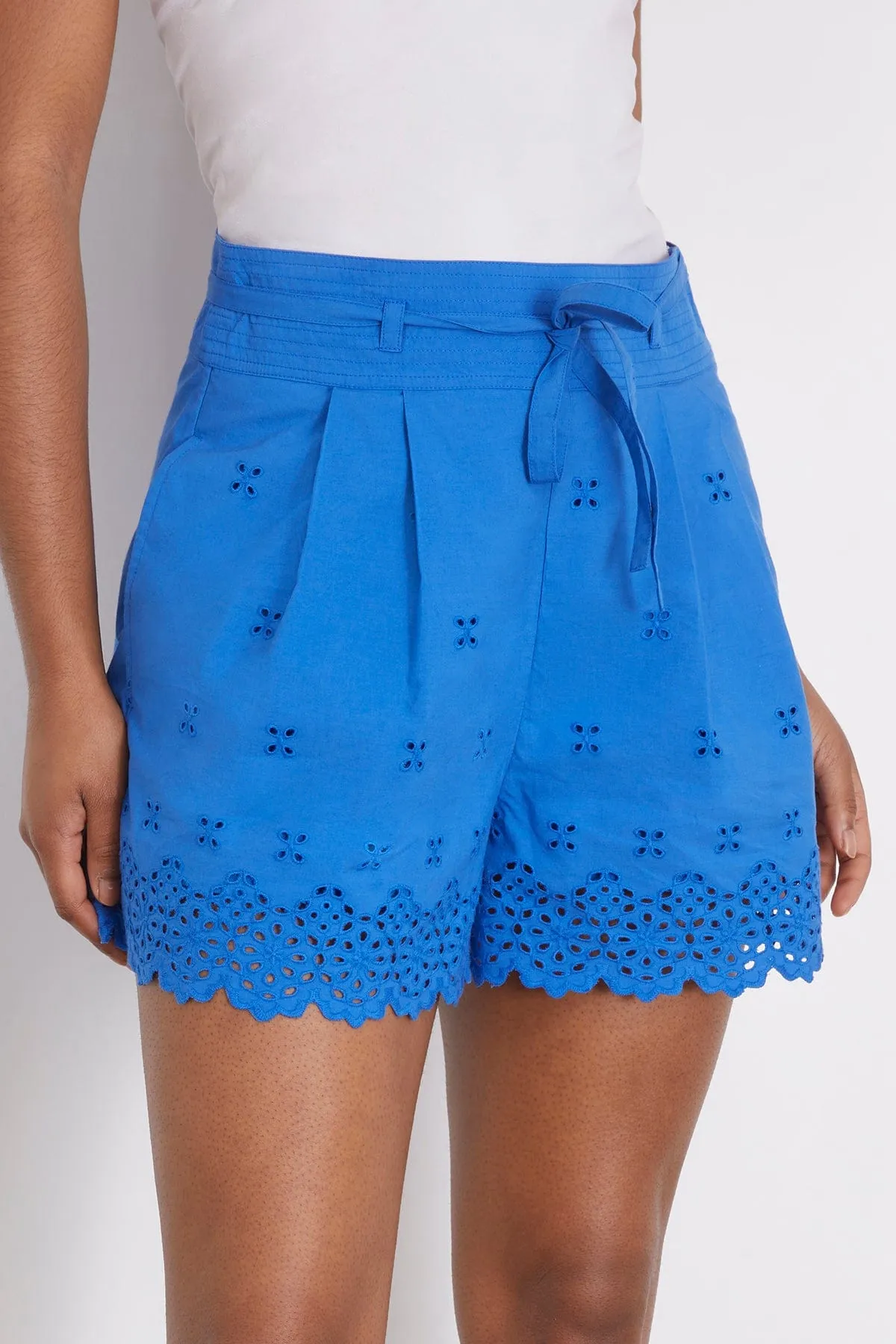 Sabine Shorts in Cobalt