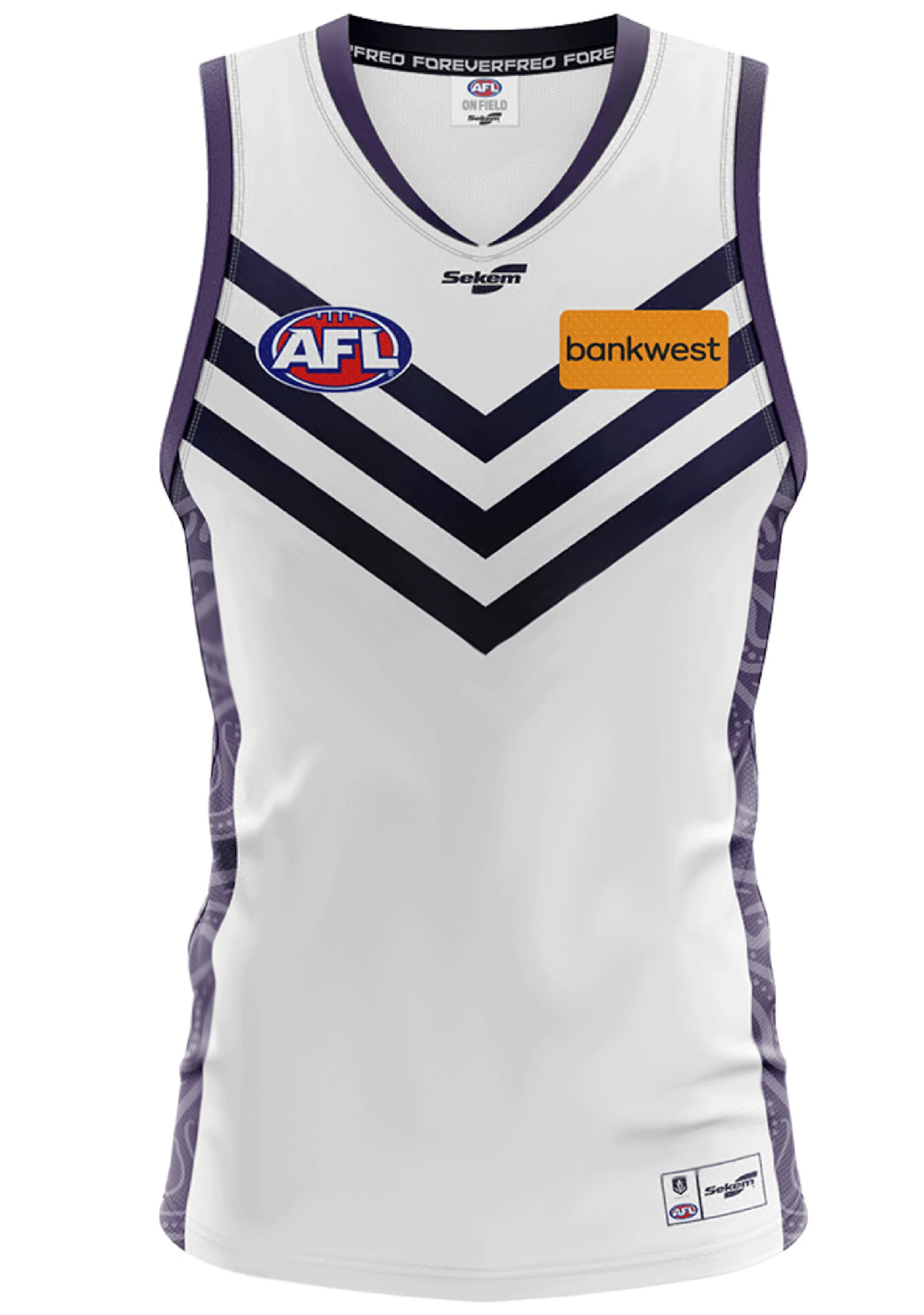 Sekem Fremantle Dockers 2023 Womens Clash Replica Jumper <br> 93F201W01