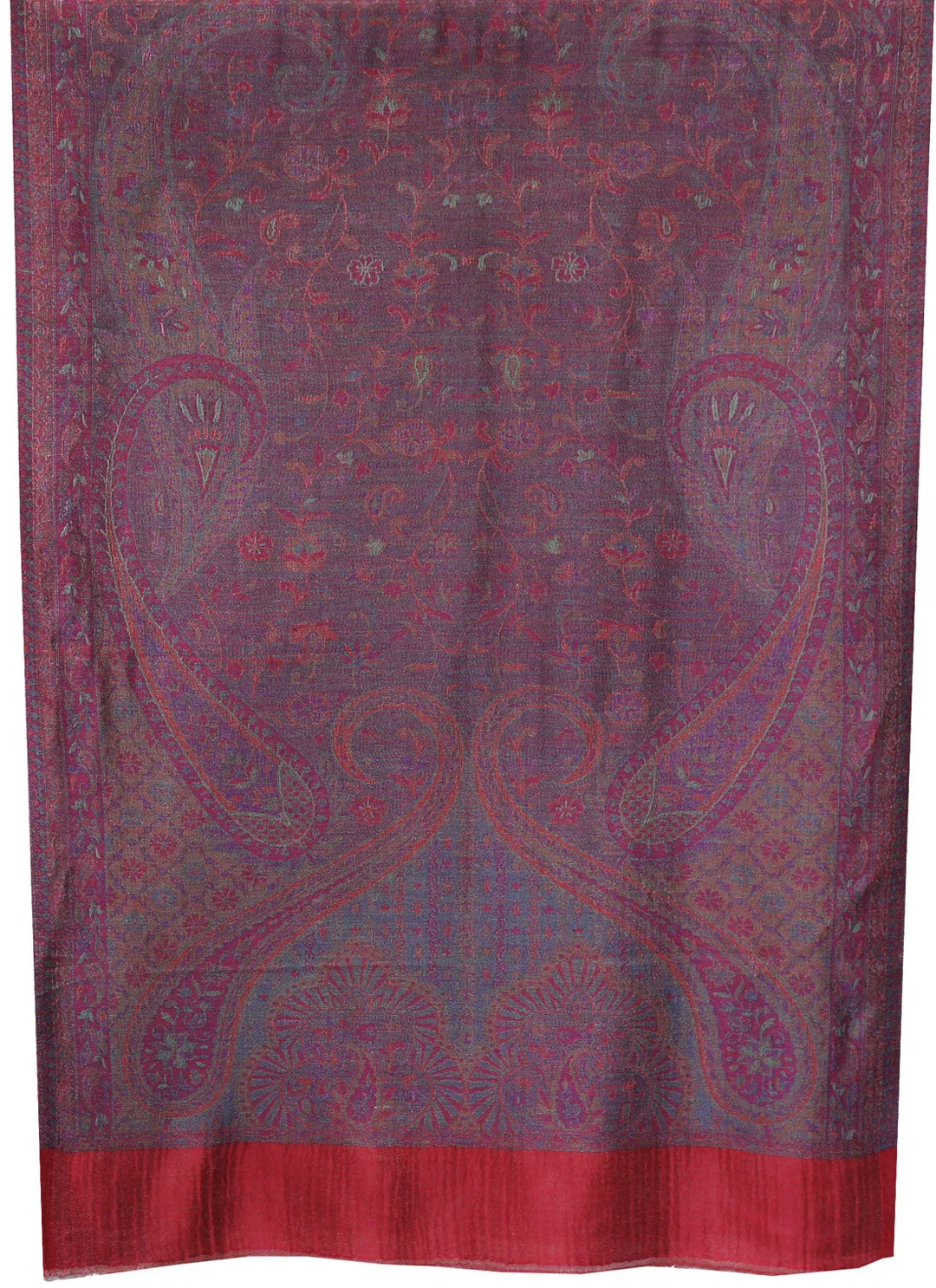 Shawls Paisley Wool Scarf Womens Indian Clothing Gift (84 x 30 inches)