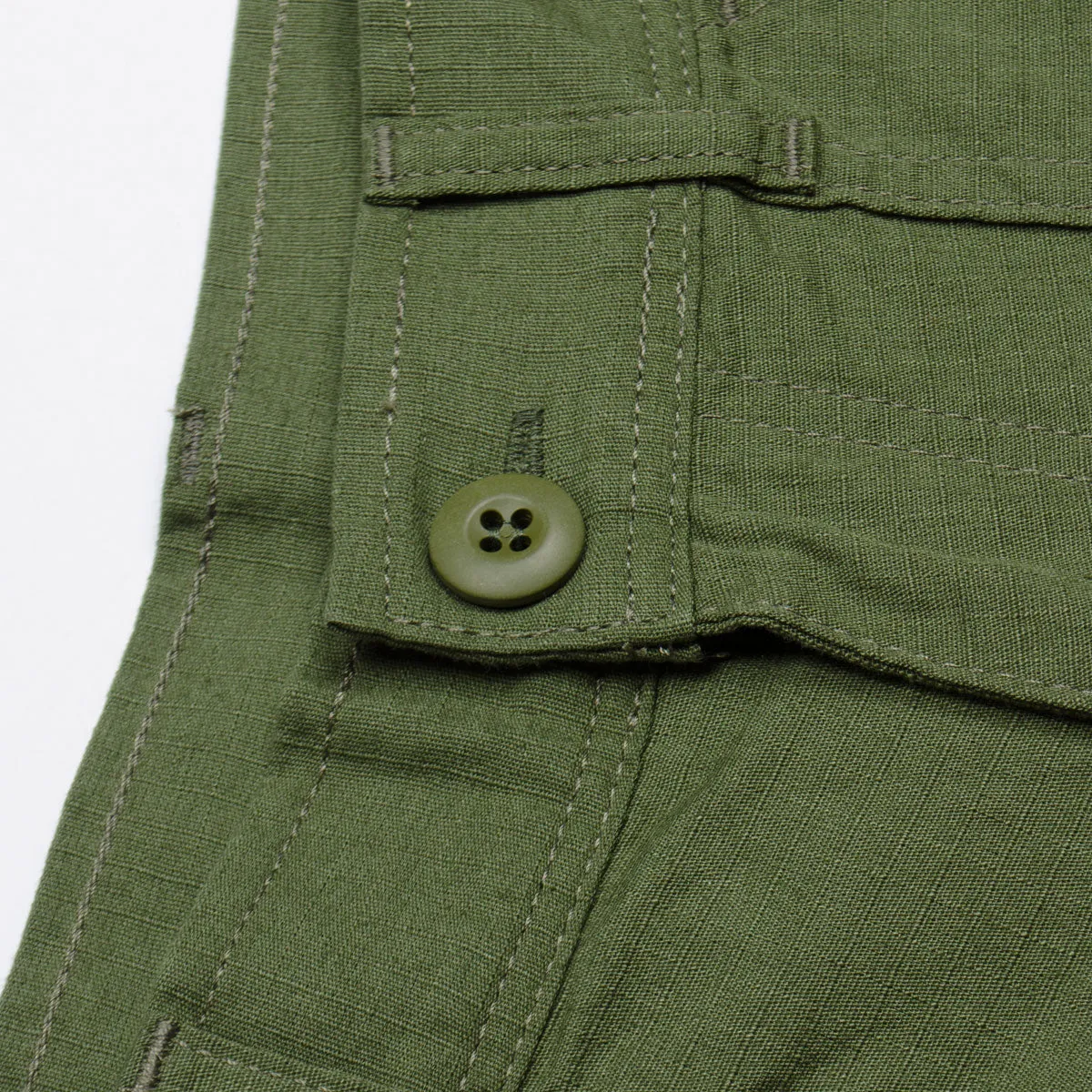 Stan Ray - Fatigue Short - Stonewashed Olive Ripstop