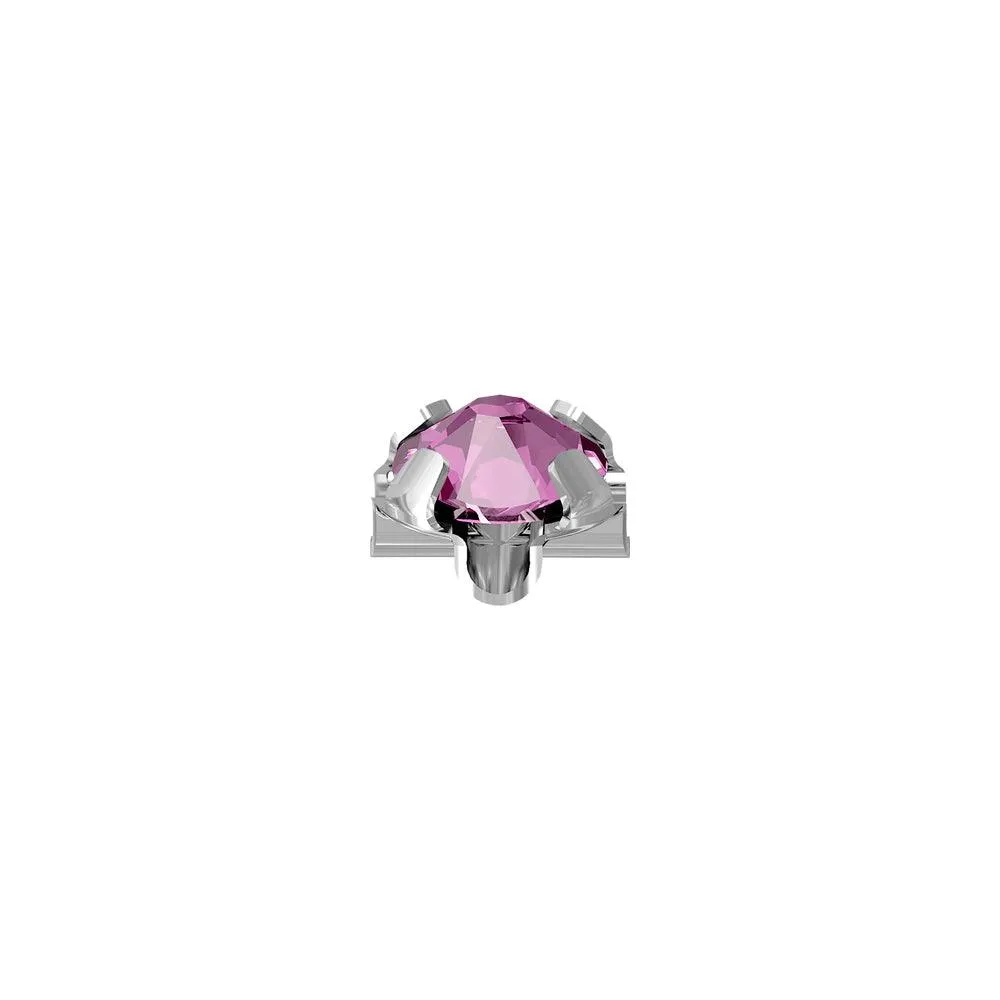 Swarovski 4mm Monte - Rose (pk24)