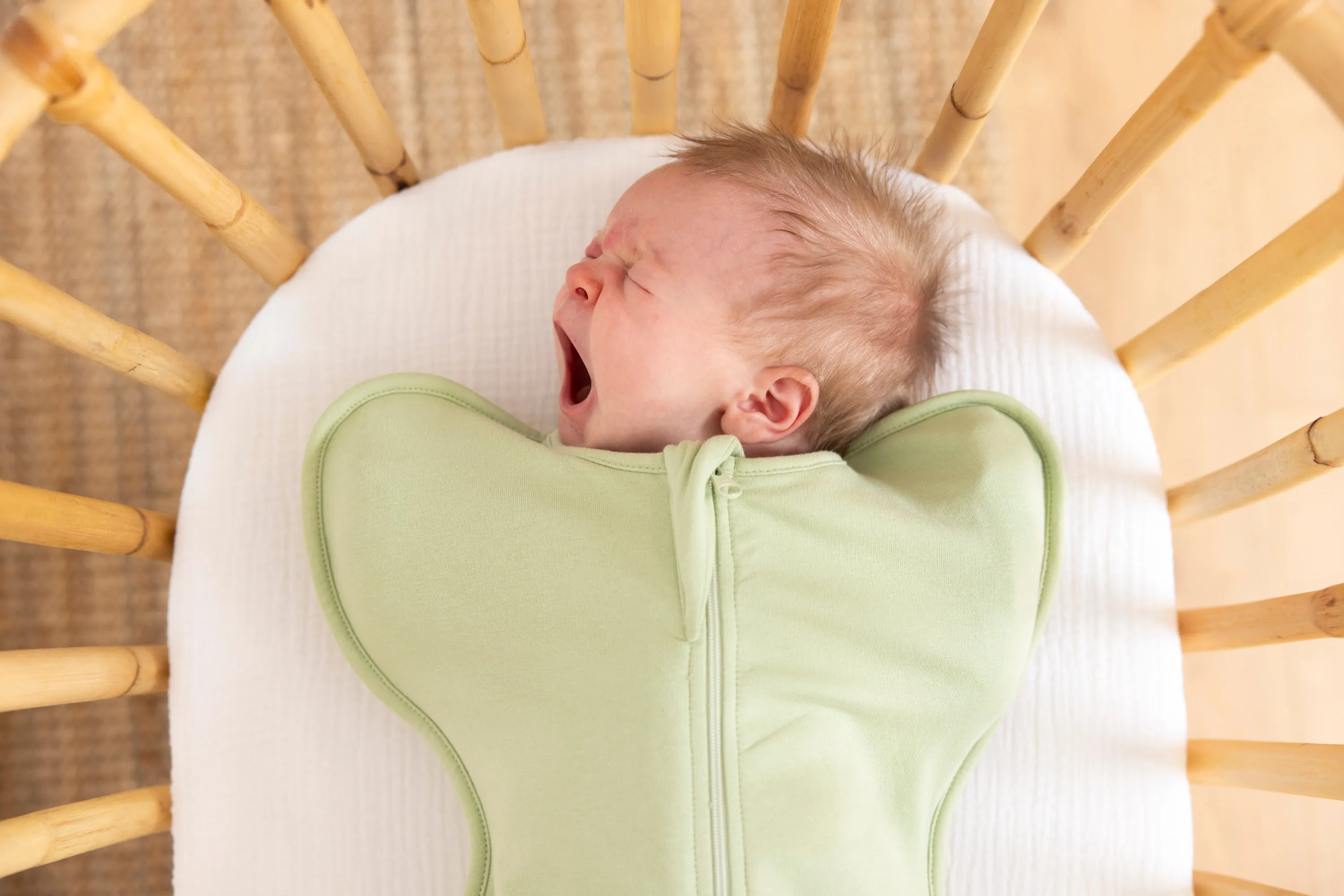 Tilouco Organic Cotton Soothing Baby Swaddle