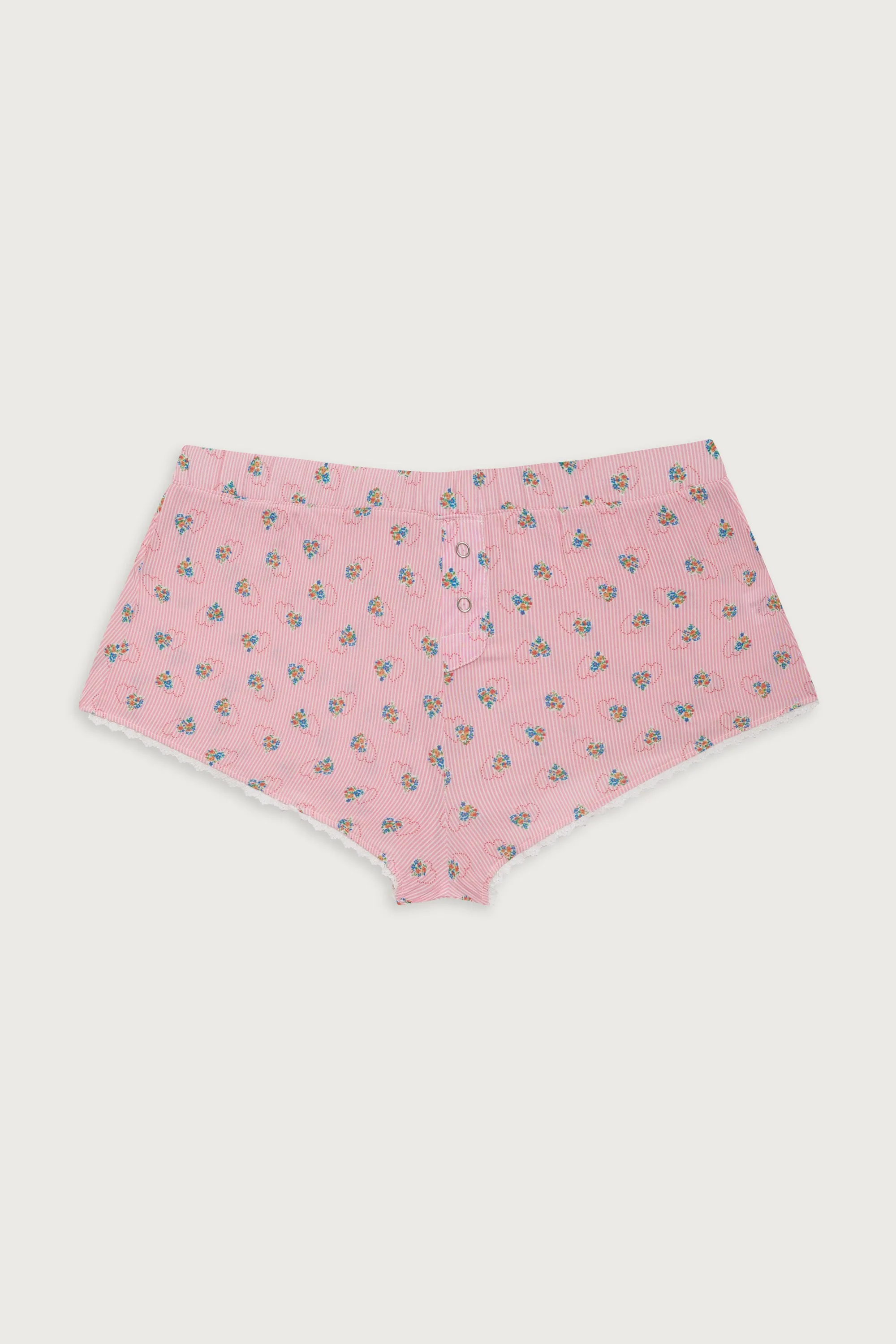 Tinsley Mini Boxer Short - Sweetheart Stripe